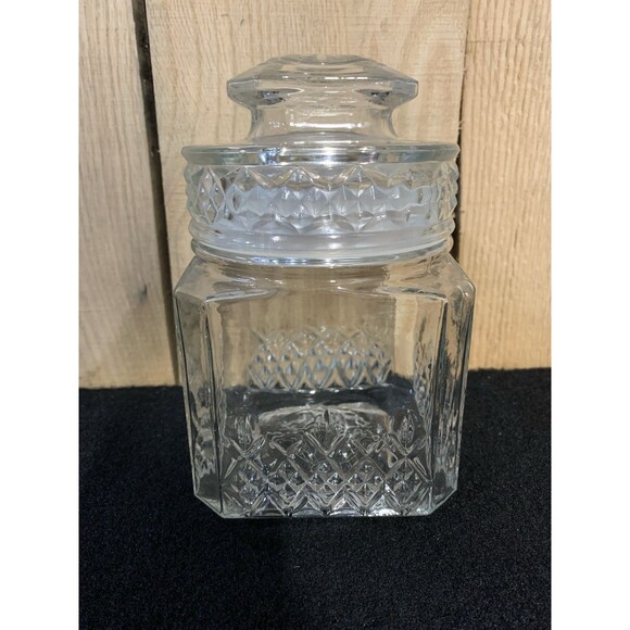 Koeze's Other - Vintage Koeze's Jar Apothecary Candy Collectible Glass 7.5" Seal Lid B17